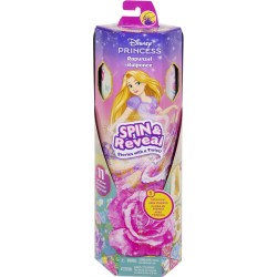 Mattel Disney Princess Spin & Reveal Rapunzel Κούκλα HTV86 194735239689