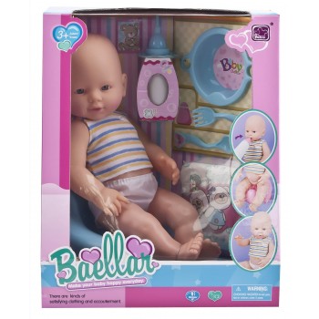 Toys-shop Choice Baellar Κούκλα Μωρό 38Εκ. Με Διάφορα Αξεσουάρ JO049363 5262088493630