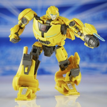 Hasbro Transformers : One Prime Changer Bumblebee (B-127) 5-Inch Robot Action Figure, Interactive Toys For Boys And Girls Ages 6