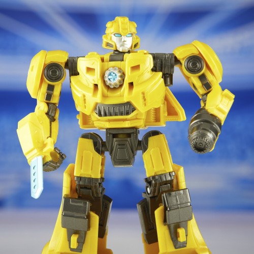Hasbro Transformers : One Prime Changer Bumblebee (B-127) 5-Inch Robot Action Figure, Interactive Toys For Boys And Girls Ages 6