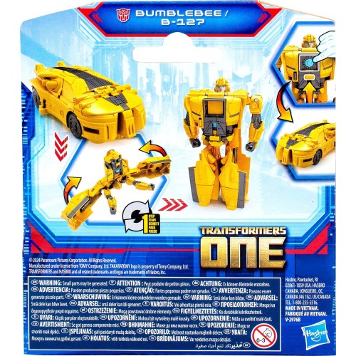 Hasbro Transformers One Cog Changer Bumblebee (B-127) F9202 / F9383 5010996194787