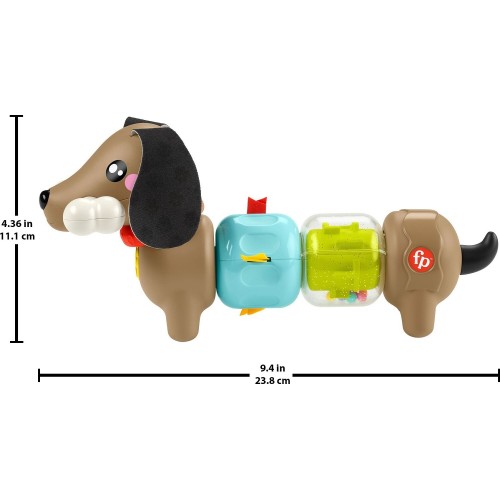Mattel Fisher-Price FP Pets Click & Spin Activity Pup HTW91 194735199181