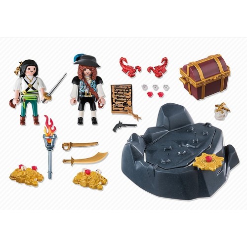 Playmobil Κρησφύγετο Πειρατικού Θησαυρού 6683 4008789066831