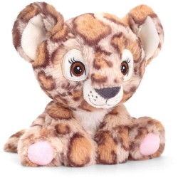 Keel Toys 16Cm Keeleco Adoptable World Clouded Leopard SE1087 5027148010871