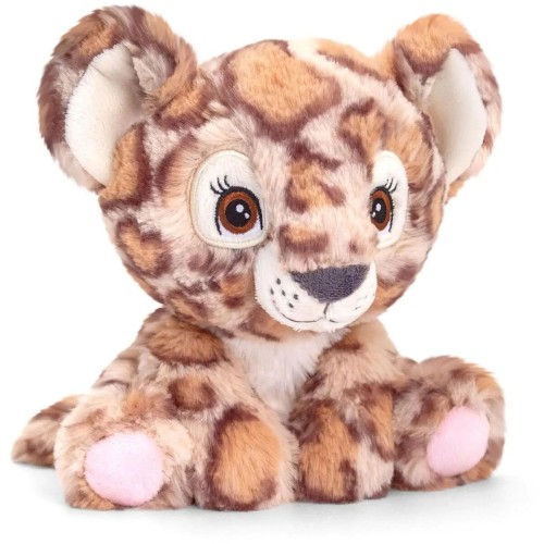 Keel Toys 16Cm Keeleco Adoptable World Clouded Leopard SE1087 5027148010871