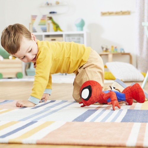 Hasbro Spiderman Marvel Spidey And His Amazing Friends Dance N Crawl Spidey Λούτρινο Με Φώτα Και Ήχους F6722 5010996231161