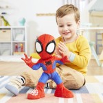 Hasbro Spiderman Marvel Spidey And His Amazing Friends Dance N Crawl Spidey Λούτρινο Με Φώτα Και Ήχους F6722 5010996231161