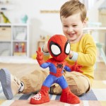 Hasbro Spiderman Marvel Spidey And His Amazing Friends Dance N Crawl Spidey Λούτρινο Με Φώτα Και Ήχους F6722 5010996231161