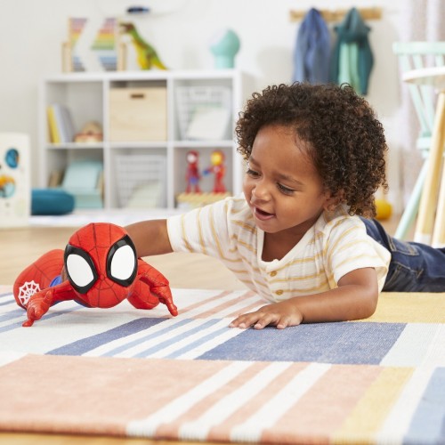 Hasbro Spiderman Marvel Spidey And His Amazing Friends Dance N Crawl Spidey Λούτρινο Με Φώτα Και Ήχους F6722 5010996231161