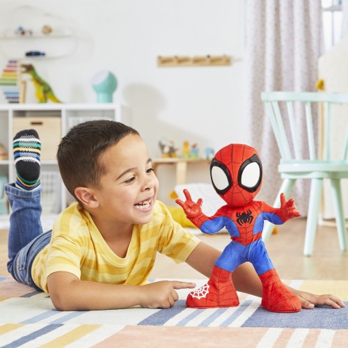 Hasbro Spiderman Marvel Spidey And His Amazing Friends Dance N Crawl Spidey Λούτρινο Με Φώτα Και Ήχους F6722 5010996231161