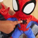 Hasbro Spiderman Marvel Spidey And His Amazing Friends Dance N Crawl Spidey Λούτρινο Με Φώτα Και Ήχους F6722 5010996231161