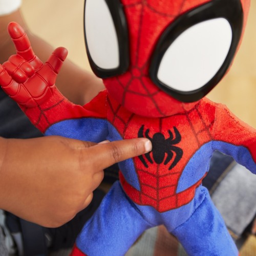 Hasbro Spiderman Marvel Spidey And His Amazing Friends Dance N Crawl Spidey Λούτρινο Με Φώτα Και Ήχους F6722 5010996231161