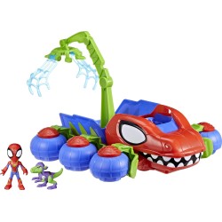 Hasbro Spiderman Marvel Spidey And His Amazing Friends Dino Webs Team Όχημα F9480 5010996234810