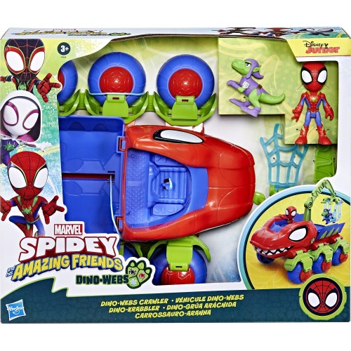 Hasbro Spiderman Marvel Spidey And His Amazing Friends Dino Webs Team Όχημα F9480 5010996234810