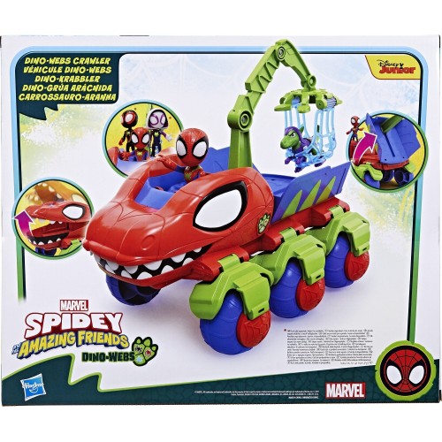Hasbro Spiderman Marvel Spidey And His Amazing Friends Dino Webs Team Όχημα F9480 5010996234810