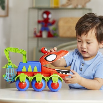 Hasbro Spiderman Marvel Spidey And His Amazing Friends Dino Webs Team Όχημα F9480 5010996234810