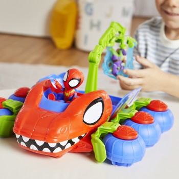 Hasbro Spiderman Marvel Spidey And His Amazing Friends Dino Webs Team Όχημα F9480 5010996234810