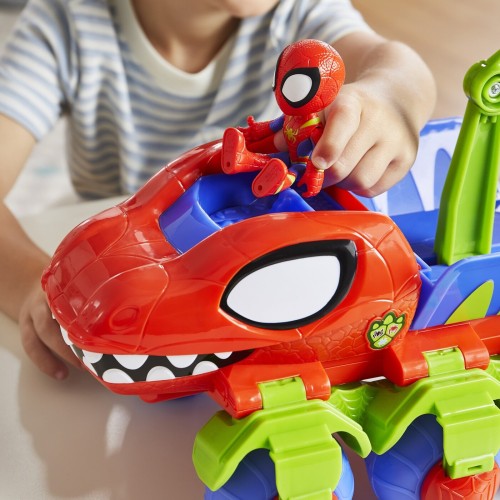 Hasbro Spiderman Marvel Spidey And His Amazing Friends Dino Webs Team Όχημα F9480 5010996234810