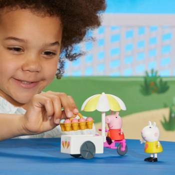 Hasbro Peppa Pig Ice Cream Cart Moments Toy Playset F2189 / F8086 5010996165954