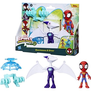 Hasbro Spiderman Marvel Spidey and His Amazing Friends Ghostasaurus and Spidey F9482 / G0123 5010996234834