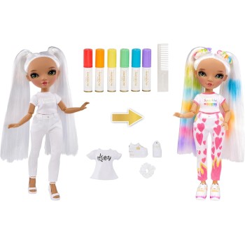MGA Entertainment Rainbow High Κούκλα Set Ζωγραφίζω - Πράσινα Μάτια 500407EUC 035051500407