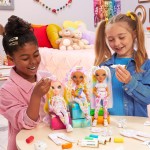 MGA Entertainment Rainbow High Colour & Create Fashion DIY Doll - Green Eyes, Pig Tails, Bonus Top & Shoes, And Washable Rainbow