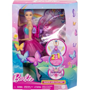 Mattel Barbie Dance And Flutter Doll HXJ10 194735230709