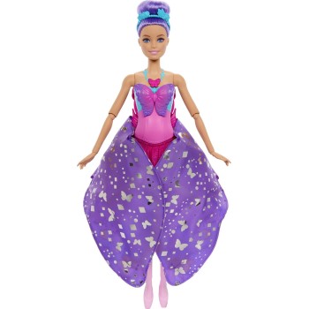 Mattel Barbie Dance And Flutter Doll HXJ10 194735230709
