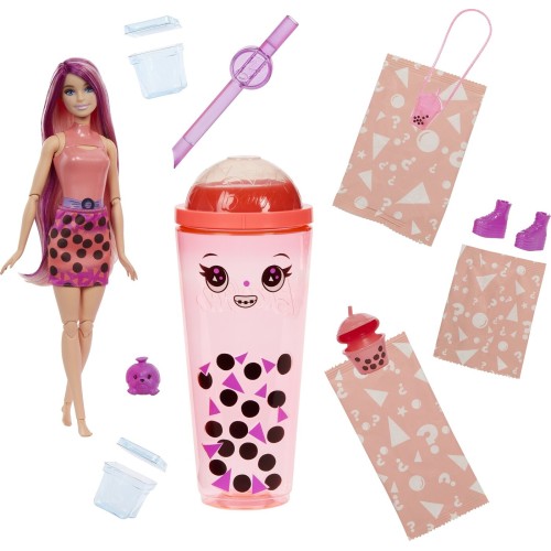Mattel Barbie Pop Reveal Doll  Tea Series Mango Mochi Doll With 8 Surprises HTJ22 194735191277
