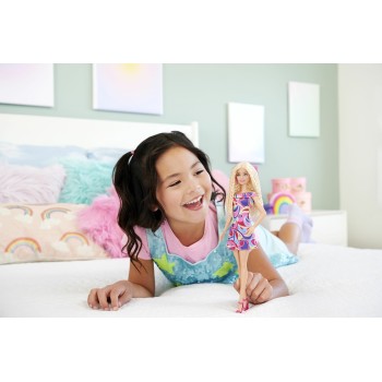 Mattel Barbie Fashionistas Ξανθιά Totally Hair-Inspired Look & Accessories, 65Th Anniversary Κούκλα FBR37 / HRH20 194735176809