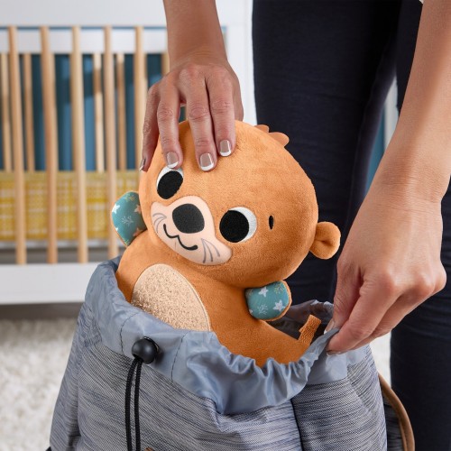 Mattel Fisher-Price 2-In-1 Rockin Tummy Time Otter HXG96 194735229666