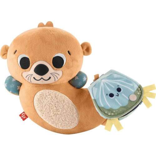 Mattel Fisher-Price 2-In-1 Rockin Tummy Time Otter HXG96 194735229666