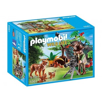 Playmobil Εικονολήπτης Και Οικογένεια Από Λύγκες 5561 4008789055613