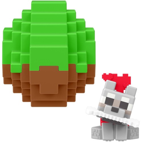 Mattel Minecraft Mini Mode Spawn Egg Μίνι Αυγά Με Φιγούρα HXT64 / HXT66 194735238149