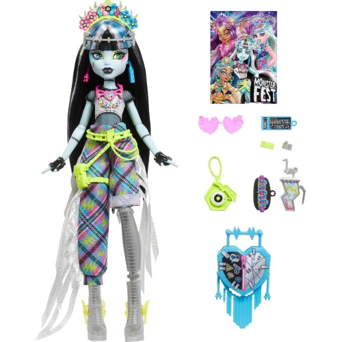 Mattel Monster High Frankie Stein Doll With Glam Monster Fest Outfit HXH79 194735230679