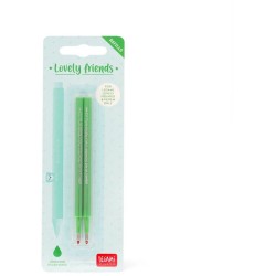 Legami 2 REFILLS GEL PEN L. FRIENDS - LOVELY FRIENDS REFILL SET - GREEN REFCPP0004 8052694009953