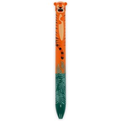 Legami TWO-COLOUR BALLPOINT PEN - CLICK&CLACK - TIGER CLICK0028 8052694010393