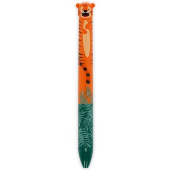 Legami Στυλό Ballpoint Δύο Χρωμάτων Click&Clack Τίγρης - Μπλε Και Πορτοκαλί CLICK0028 8052694010393