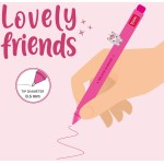 Legami Στυλό Gel 0.5Mm Lovely Friends Με Διακοσμητικό Ζωάκι Μονόκερος CPP0006 / CPPKIT6 8052694005900