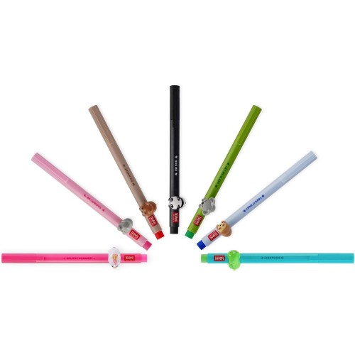 Legami Στυλό Gel 0.5Mm Lovely Friends Με Διακοσμητικό Ζωάκι Μονόκερος CPP0006 / CPPKIT6 8052694005900