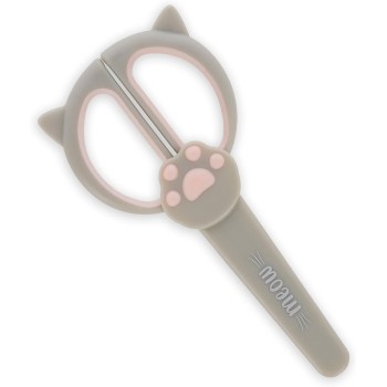 Legami - childrens scissors, precise cutting, left-handed, right-handed, scissors with rounded tip, with blade guard, safe, scho