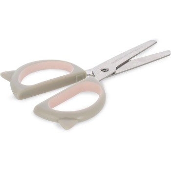 Legami - childrens scissors, precise cutting, left-handed, right-handed, scissors with rounded tip, with blade guard, safe, scho