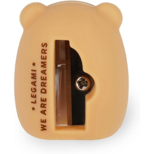 Legami - Pencil Sharpener - Mini Friends, Ideal Pencil Sharpener For Children, Easy To Hold, Sharpens Pencils And Crayons, Schoo