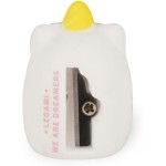 Legami - pencil sharpener - mini friends, ideal pencil sharpener for children, easy to hold, sharpens pencils and crayons, schoo