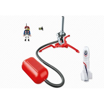Playmobil Πύραυλος Με Μηχανισμό Εκτόξευσης 6187 4008789061874