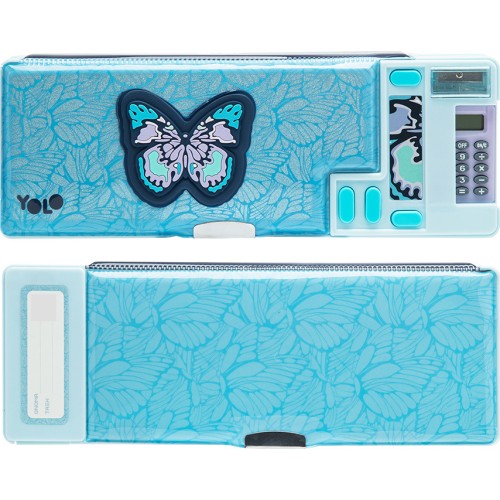 Yolo Retro Plus Pencil Case 3D – Butterfly 11304 7290120033368