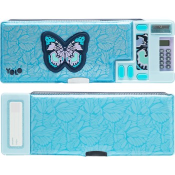Yolo Retro Plus Pencil Case 3D – Butterfly 11304 7290120033368