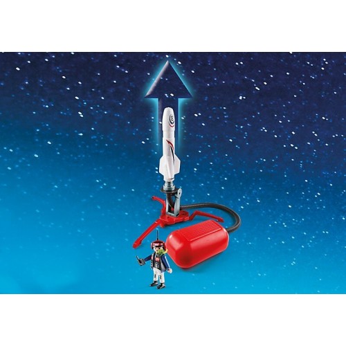Playmobil Rocket With Launch Booster 6187 4008789061874