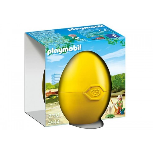 Playmobil Φύλακας Ζωολογικού Κήπου Με Λάμα 4944 4008789049445