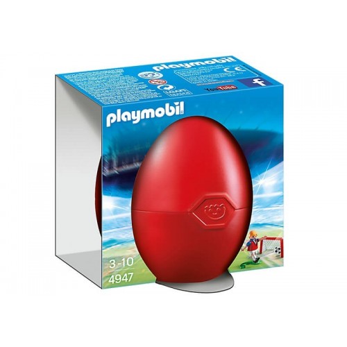Playmobil Ποδοσφαιριστής Με Τέρμα 4947 4008789049476